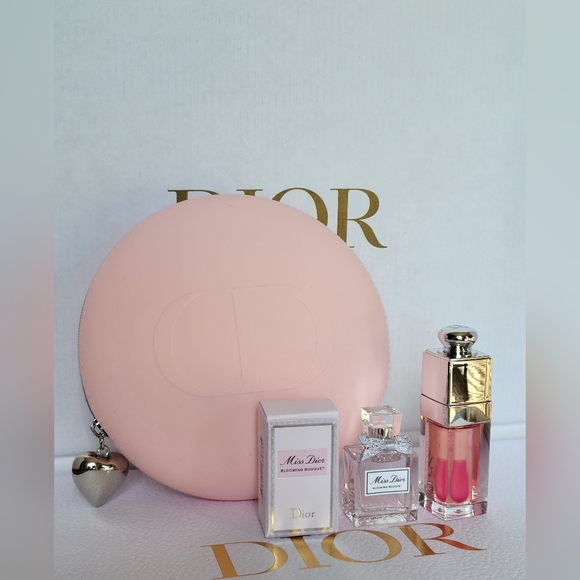 DIOR Pink Pouch Round Case - Picture 3 of 11